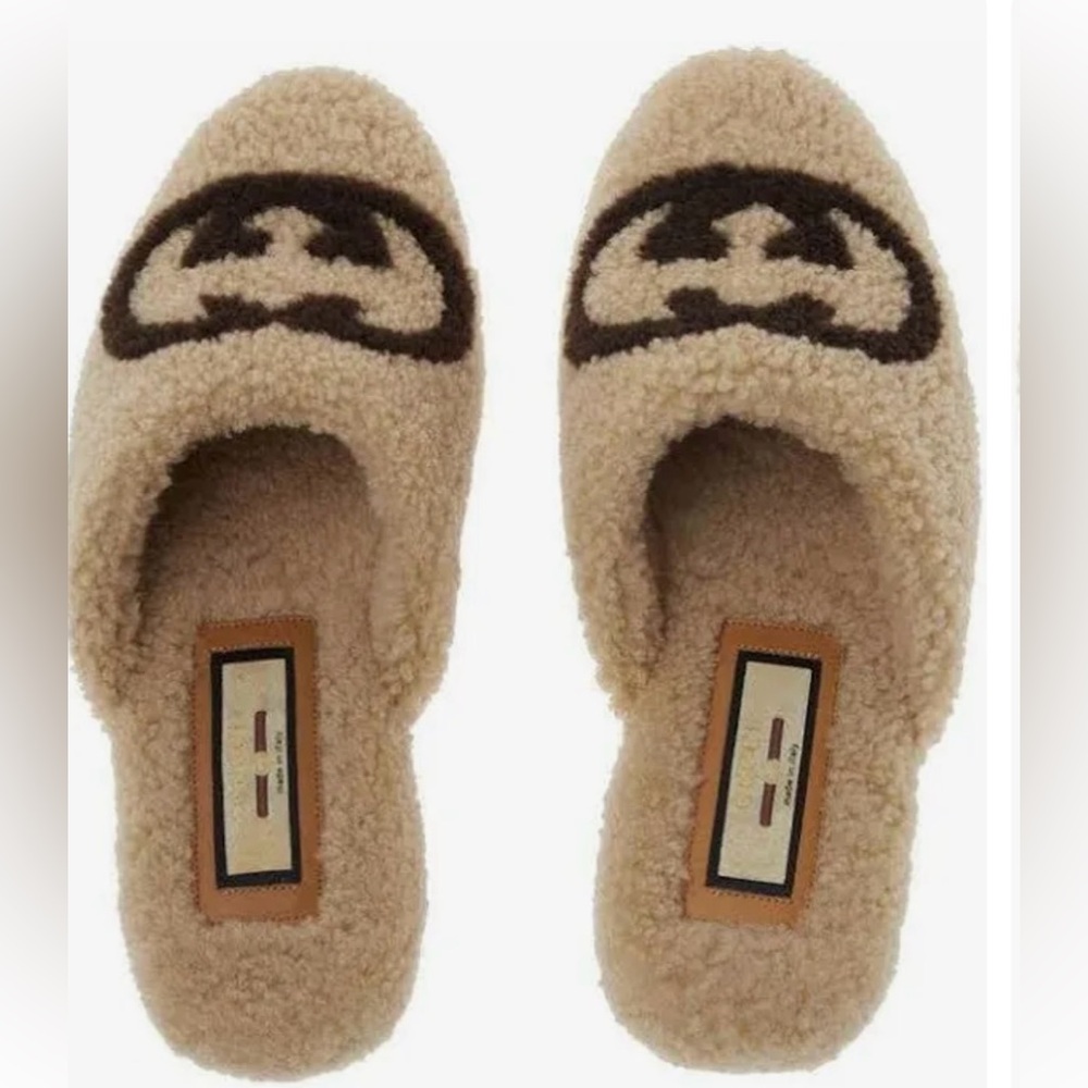 Gucci interlocking G logo slipper